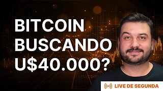 BITCOIN BUSCA U$40.000? FIM DE SEMANA DE ALTA? Análise do BTC ETH ALTCOINS DXY NASDAQ SPX