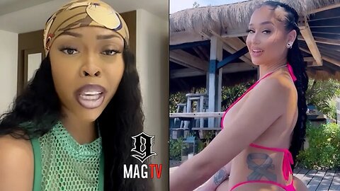 "He Eats My Salad" Tink Shades Hitmaka's Side Chick After Their Confrontation In Cancun Mexico! 👅