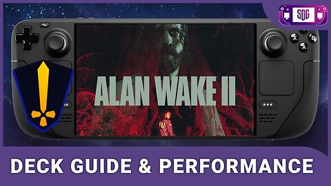 Alan Wake 2 Steam Deck Gameplay & Performance with guide - Heroic Games Launcher