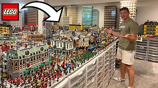 Giant Whole Basement LEGO City | Complete Walkthrough 2023