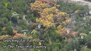 Searching For Fall Colors In The Texas Hill Country - DJI Mini 3 Drone