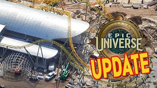 Epic Universe Construction Update | Major Progress On Super Nintendo World & Starfall Racers