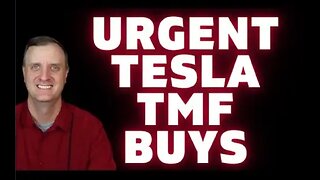 🚀🚀 URGENT TESLA STOCK BUY OPPORTUNITY AND TMF? Warning On This Market!