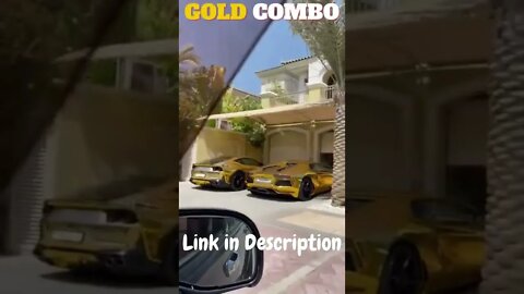 What do you think of this Gold Combo Cars - Goden Cars - ShortToon - #shorts