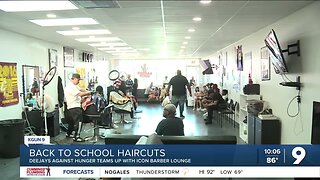 Deejays Against Hunger Back-to-School Haircuts