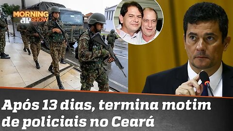 Moro, sobre fim do motim no Ceará: “Apesar dos Gomes, a crise foi resolvida”