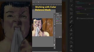 Color Balance and Mask #photoshop #digitalart #drawing #art #painting