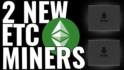 2 Brand New Ethereum Classic Miners! - 6GB Of Memory - Ipollo V1 Mini SE & SE Plus - Mine ETC Longer
