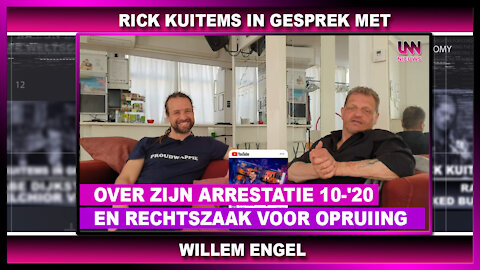 Rick Kuitem in gesprek met, Willem Engel