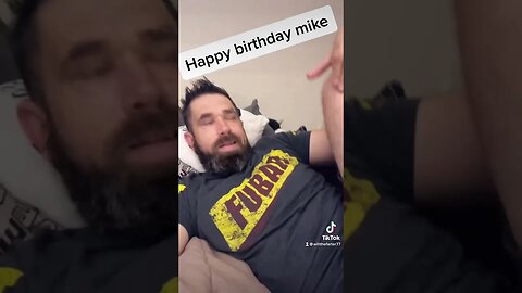 BIRTHDAY CAMEO FOR MIKE