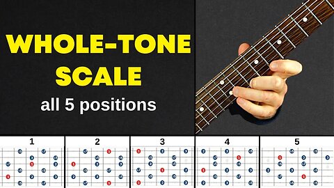 The Dream Sequence Scale | WHOLE-TONE SCALE Guitar Shapes & How to Use Them