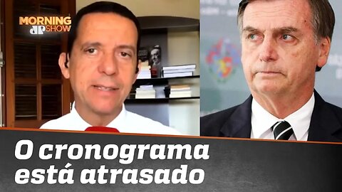 Jose Maria Trindade: cronograma do Governo está atrasado