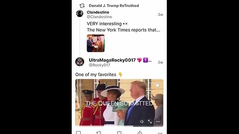 TRUMP JUST REPOSTED THE WORLDWIDE SUBMITTAL TOUR!!!!!!!!!!!