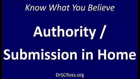Authority / Submission in Home