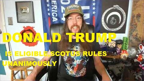 BREAKING NEWS: DONALD TRUMP IS ELIGIBLE, SCOTUS RULES UNANIMOUSLY
