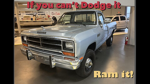 If you can't Dodge it... Ram it!