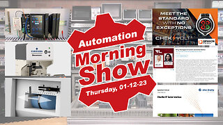 Grace, Opto22, Balluff, RedLion, Siemens, Rockwell and more today on the Automation Morning Show
