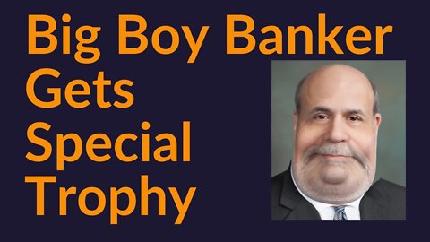 Big Boy Banker Ben Gets Special Trophy