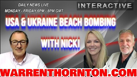 USA & UKRAINE BEACH BOMBING WITH LEE SLAUGHTER & WARREN THORNTON