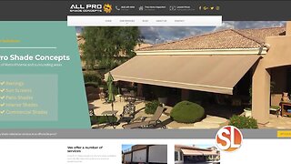 Protect you and your home from the sun. All Pro Shade Concepts can help