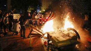 Tensions Flare At Protests Nationwide As Cities Enact Curfew
