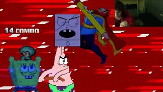 SpongeBob SquarePants Characters (SpongeBob, Squidward, And DoodleBob) VS Doctor Strange In A Battle