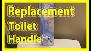 How-to Replace a Broken Toilet Handle