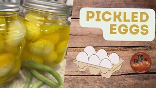 Quick Pickled Eggs with Pepperoncinis