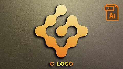 How to make a 'G' Letter logo design in adobe illustrator | Logo Tutorials | Graphics Hub Tutorials