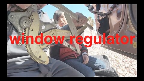 STUCK UP '95-'02 Toyota Corolla window motor regulator replacement √ Fix it Angel