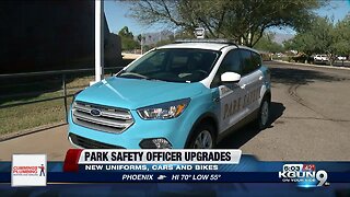 Park safety officers put new equipment to use