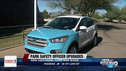 Park safety officers put new equipment to use