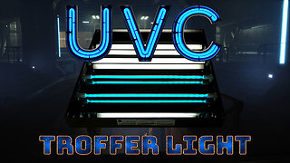 UVC Germicidal Troffer Light for Disinfection