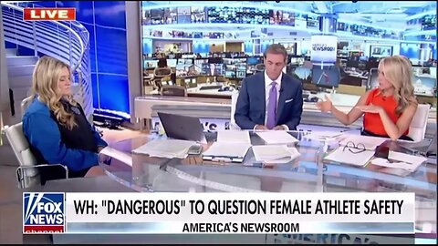 Riley Gaines BUSTS UP Narrative of Biological Men Competing In Women's Sports