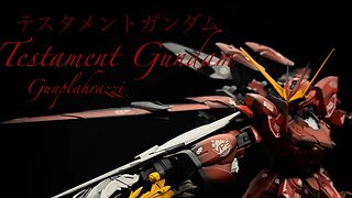 [ CUSTOM BUILD GUNPLA ] MG RGX-00 Testament Gundam MG テスタメントガンダム Mobile Suit Gundam SEED Destiny