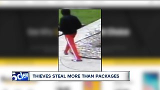 Man's identity stolen, thief sends packages to victim's house and steals them from the porch