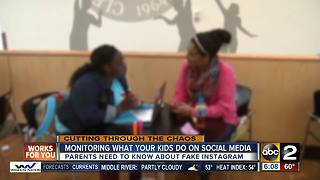 Finstagram: Monitoring what your kids do social media