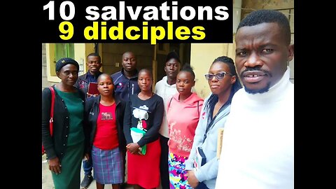 12 salvations 9 disciples.