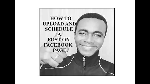 How to Upload and Schedule Post on a Facebook Page. #facebookpagevideoupload #Facebookvideoshedule