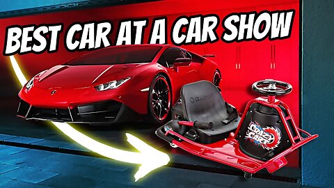 Best Car at a Car Show! 🤯 CRAZY CART Ruins car meet?