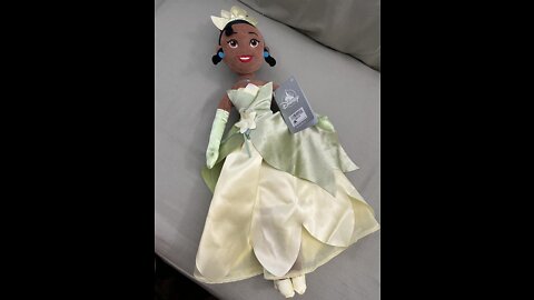 Disney Parks Princess Tiana Plush Doll #shorts