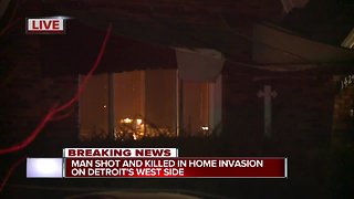 Police investigating deadly home invasion in Detroit