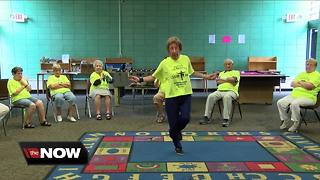 At 96, she still jumps rope and teaches fitness classes