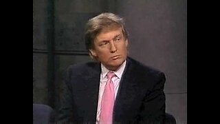 Donald Trump on Letterman, May 21, 1992