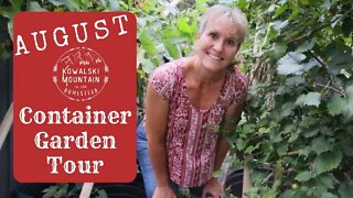 August Container Garden Tour | Garden Zone 9A