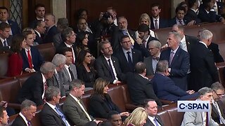 Kevin McCarthy confronts Matt Gaetz during 14th House Speaker vote #118thCongress