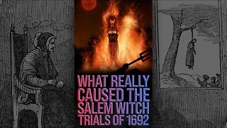 What Really Caused the Salem Witch Trials? 🔥 #shorts