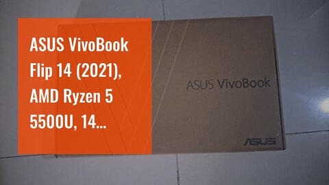 ASUS VivoBook Flip 14 (2021), AMD Ryzen 5 5500U, 14 inches FHD Touch 2-in-1 Laptop (8GB RAM/512...
