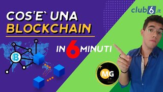 COS'È UNA BLOCKCHAIN e COME FUNZIONA ( SEMPLICE in 6 MINUTI) | MG Mattia Criptovalute italia