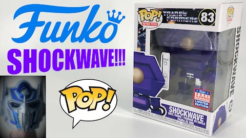 Funko Pop! (Retro) - G1 Shockwave Unboxing & Review